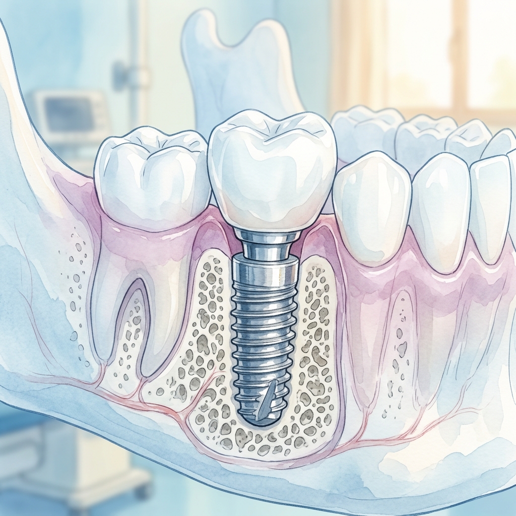 About Dental Implant Illustration
