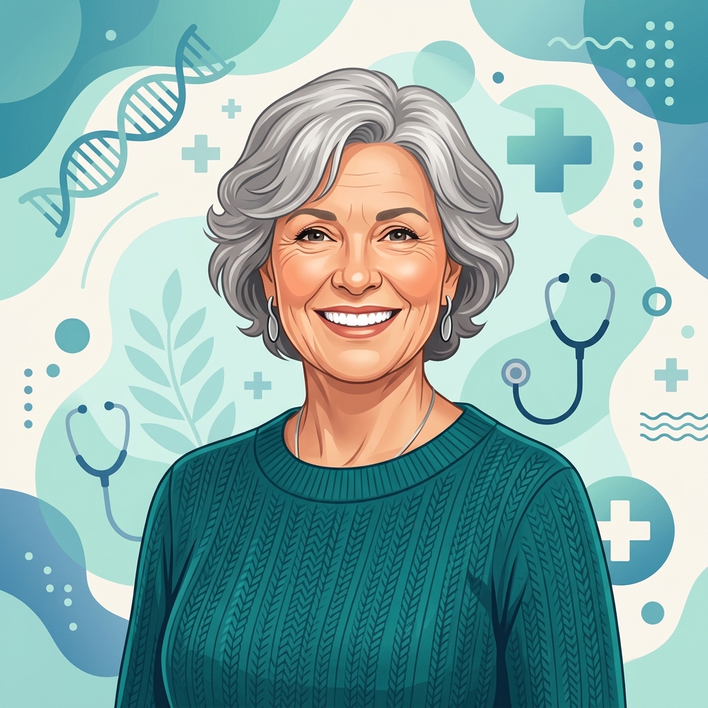 Happy Patient Illustration